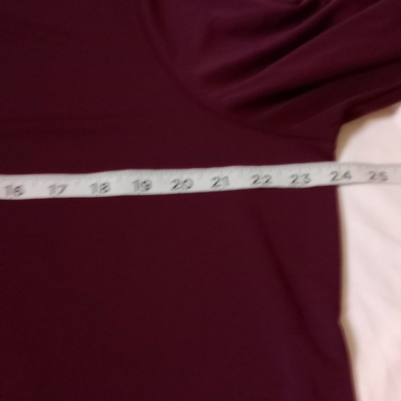 Susan Graver Premier Plum Top, 1x - Picture 5 of 8